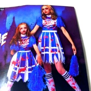 Zombie Cheerleader Halloween Costume